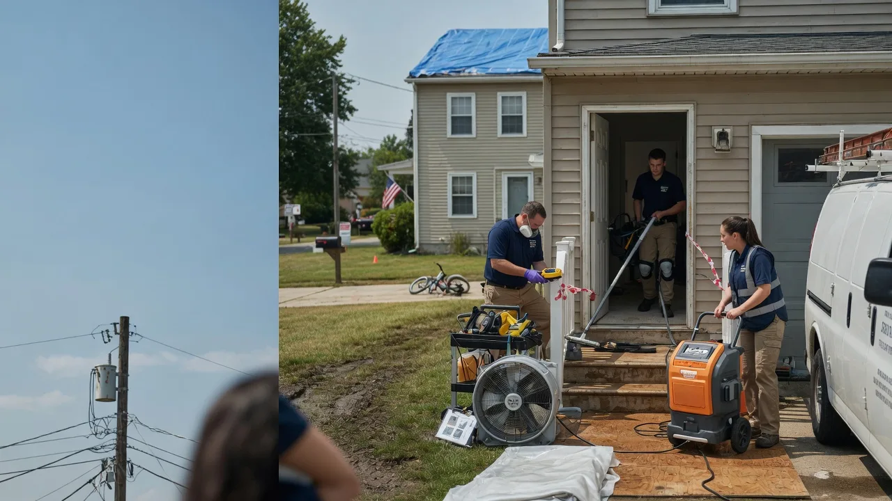 Water Damage Repair in Meriden, IA near me